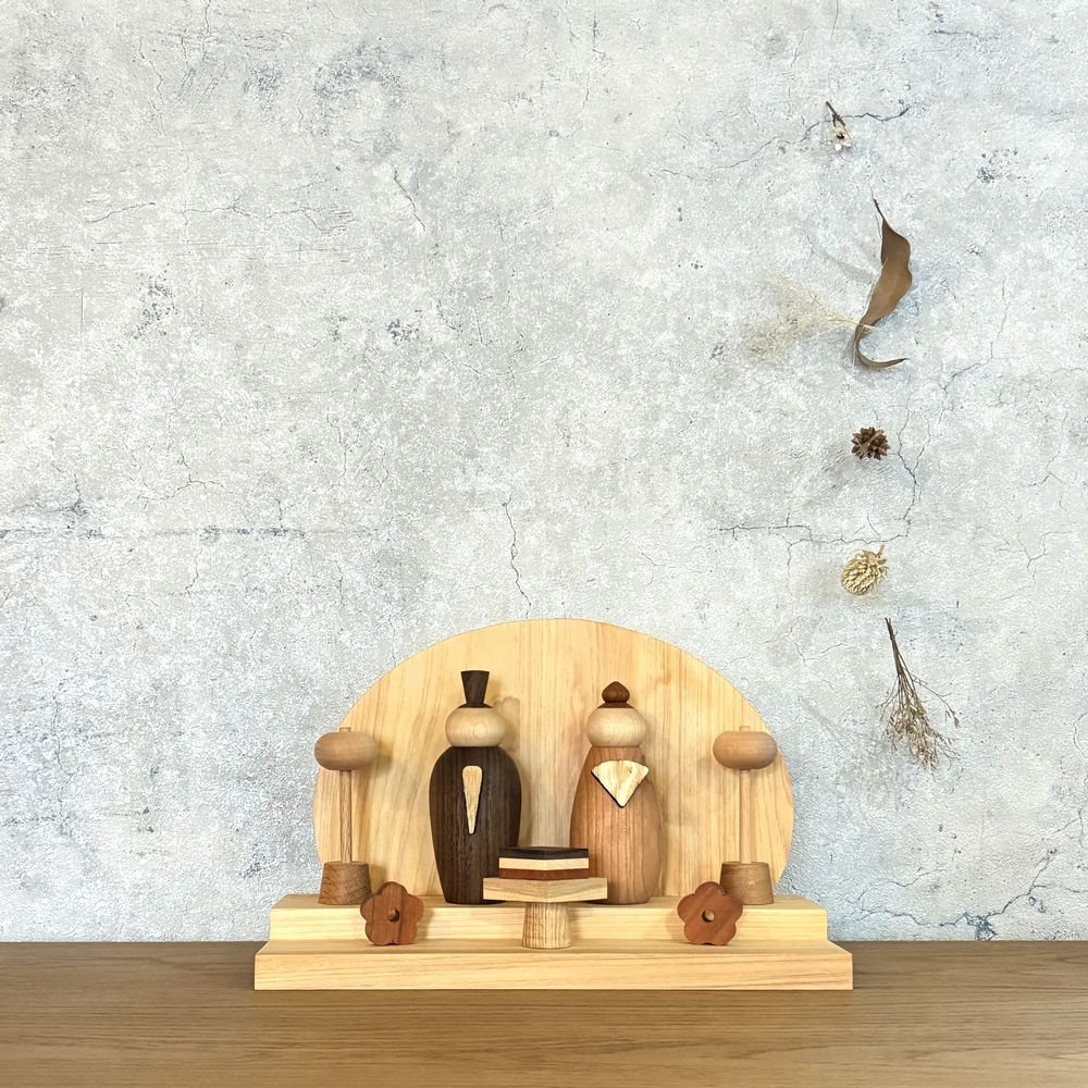 お雛様 木製 2026