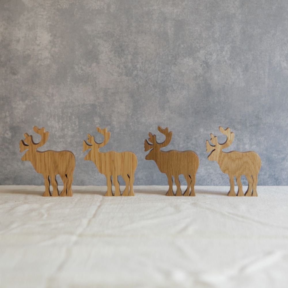 トナカイ（オーク材）